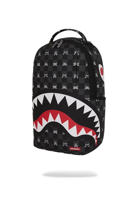 Zaino con Shark Mouth SPRAYGROUND | 910B8872NSZGRAYPEEKING CHARACTER CHECK